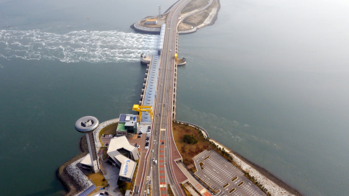 [르포]세계 최대 시화조력…AI 발전기술로 RE100 메카 도약