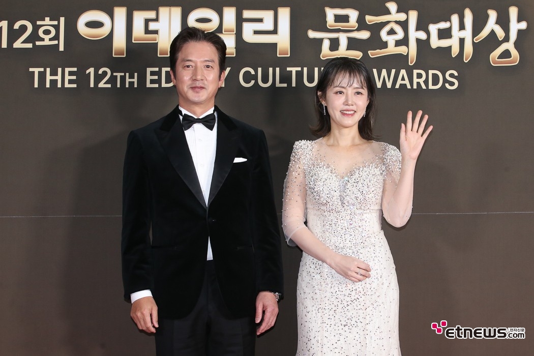 [ET포토] 정준호-이하정, '이데일리문화대상 두 사회자'