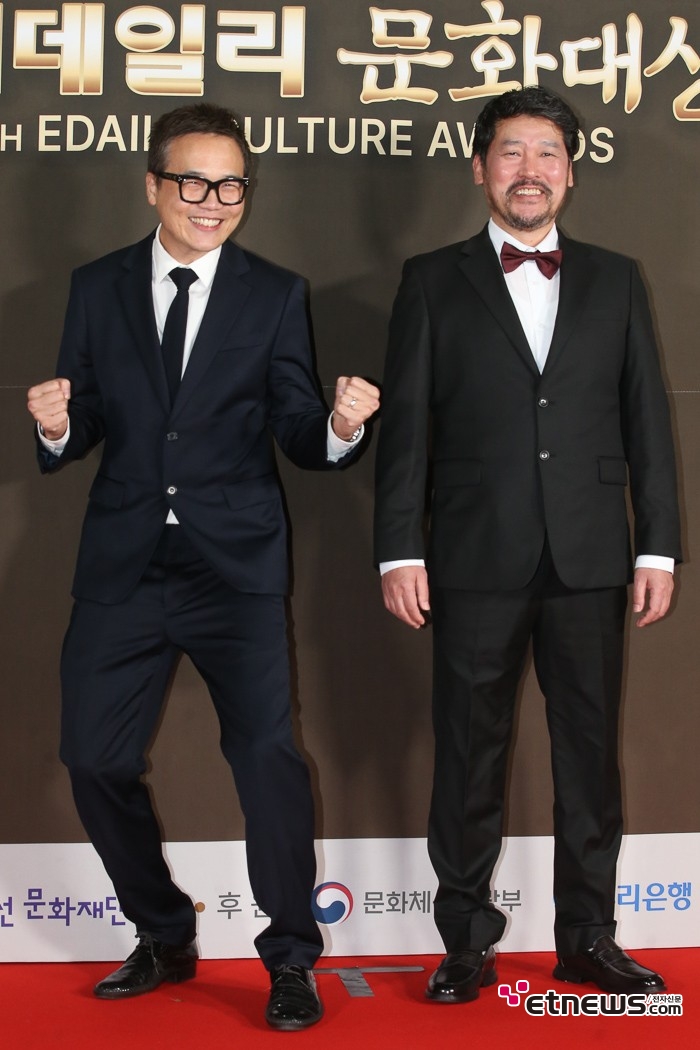 [ET포토] 이철희-강일, '오늘 함께해요~'