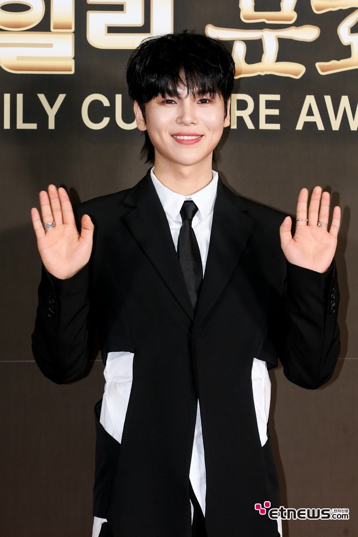 [ET포토] 김준수, '아이돌급 비주얼'