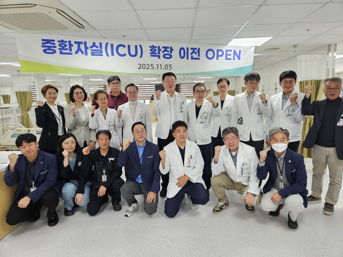성애병원(이사장 김석호)이 기존 11병상 규모였던 중환자실을 20병상으로 대폭 확충하는 리뉴얼 공사를 마쳤다. 사진=성애병원