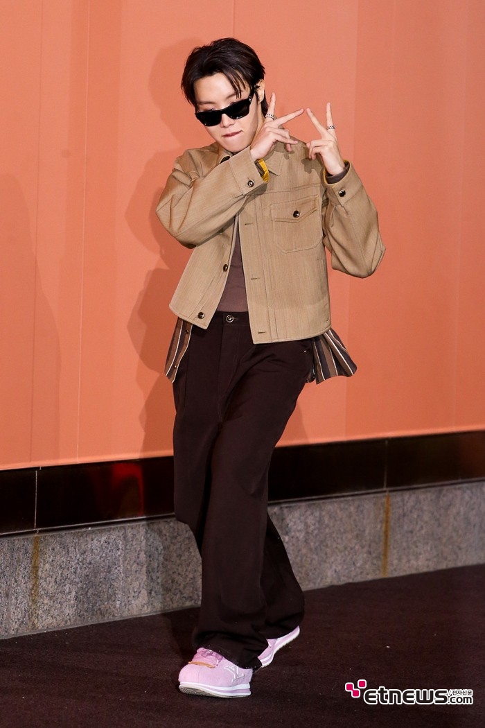 [ET포토] BTS 제이홉, '본투 비 월드 스타'