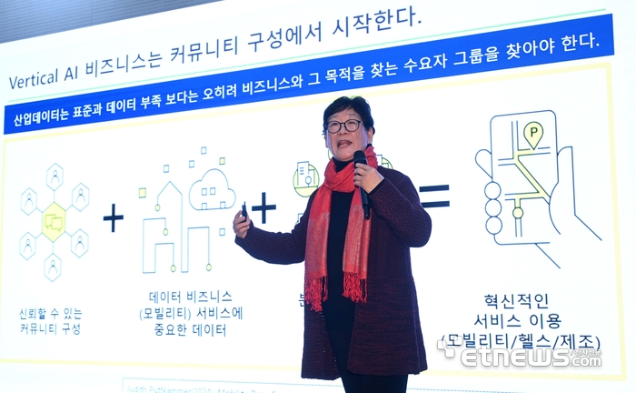 [포토] 김인숙 국가인공지능전략위원회 위원, '글로벌 데이터 비즈니스 진출과 Trust Framework 거버넌스'