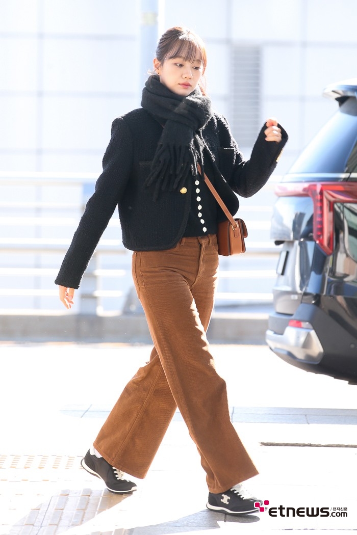 [ET포토] 혜리, '스타일 예쁜 출국길'