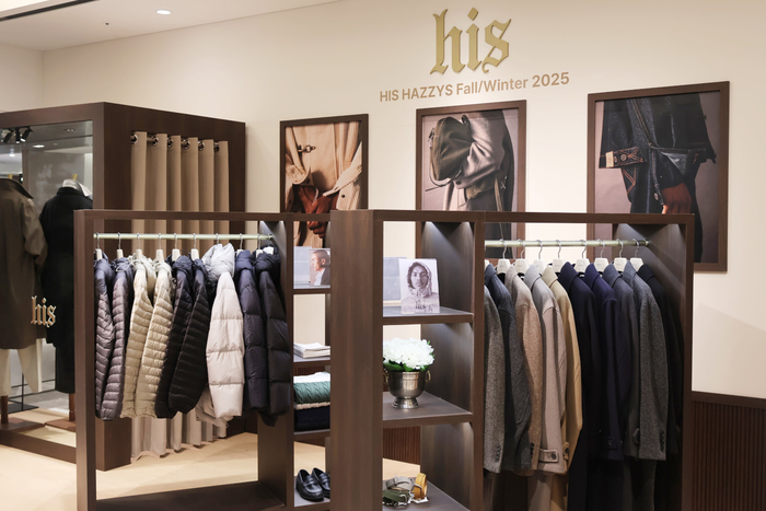 히스 헤지스 신세계 강남 팝업 스토어