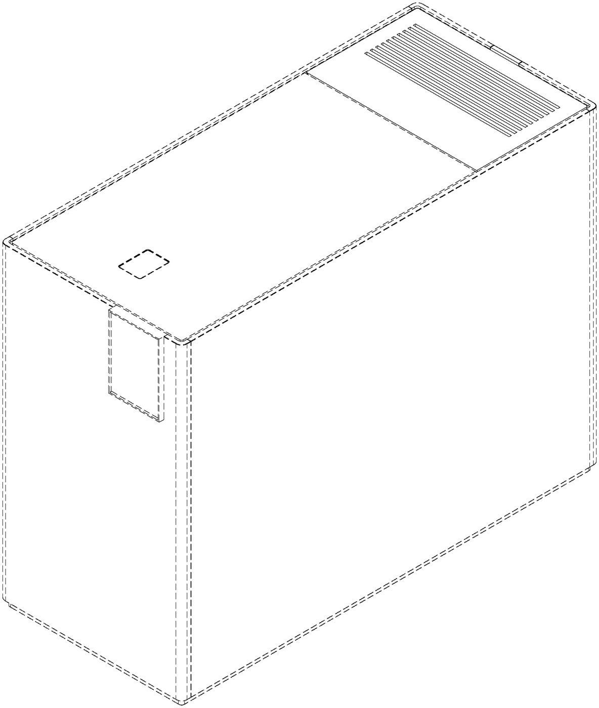 쿠첸이 신규 등록한 음식물 처리기 디자인 도면.