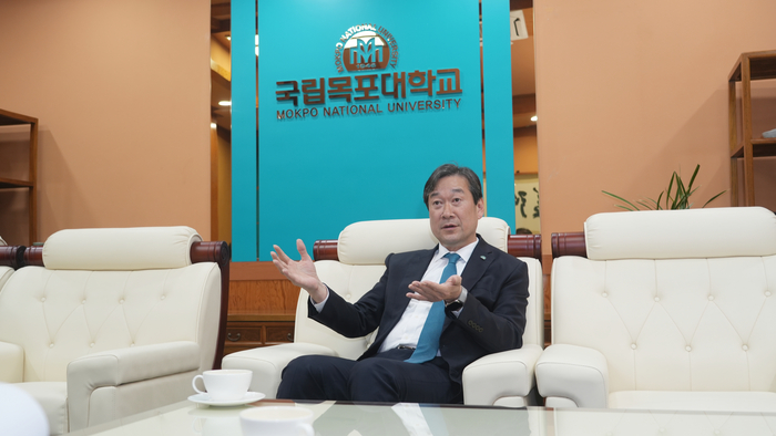 송하철 국립목포대 총장.