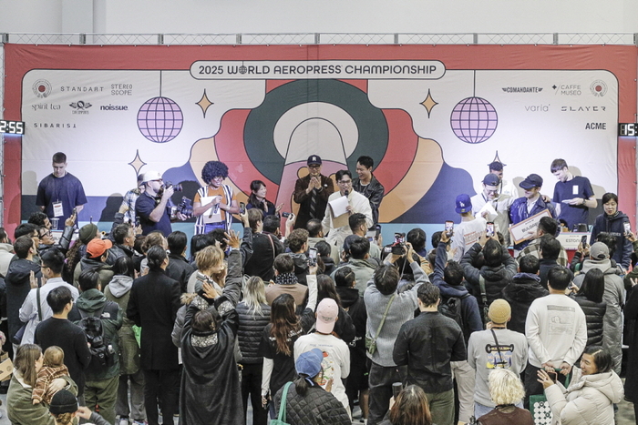 [포토] '2025 월드 에어로프레스 챔피언십', 성수에서 열려