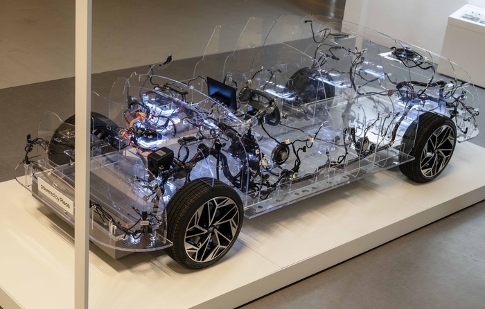 포티투탓 소프트웨어 중심 차량(SDV) 전기·전자 아키텍처.