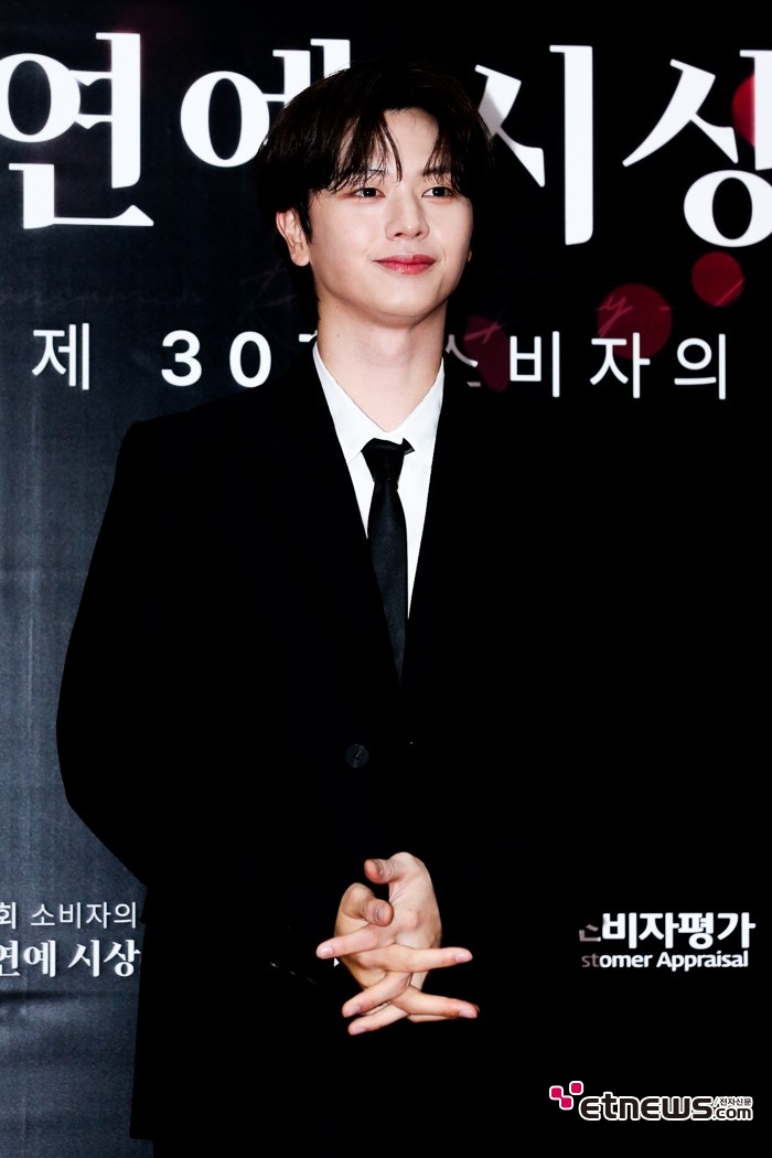 [ET포토] 육성재, '넘치는 훈훈함'