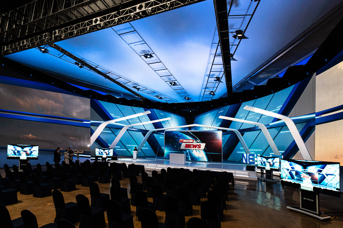 LG전자, 국내 최대 가상 스튜디오에 초대형 LED 공급