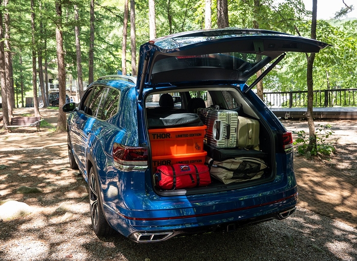 폭스바겐 아틀라스 트렁크 공간