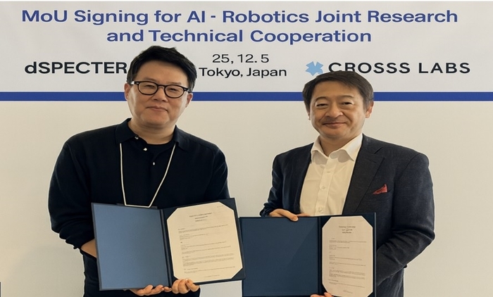 디스펙터, 일본 교토 AI 연구기관 크로스랩스와 MOU 교환
