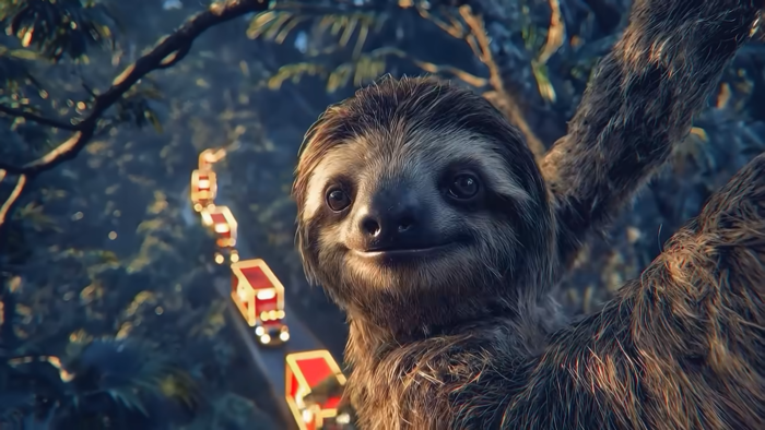 올해 공개된 코카콜라 AI 크리스마스 광고. 사진=코카콜라 유튜브 캡처