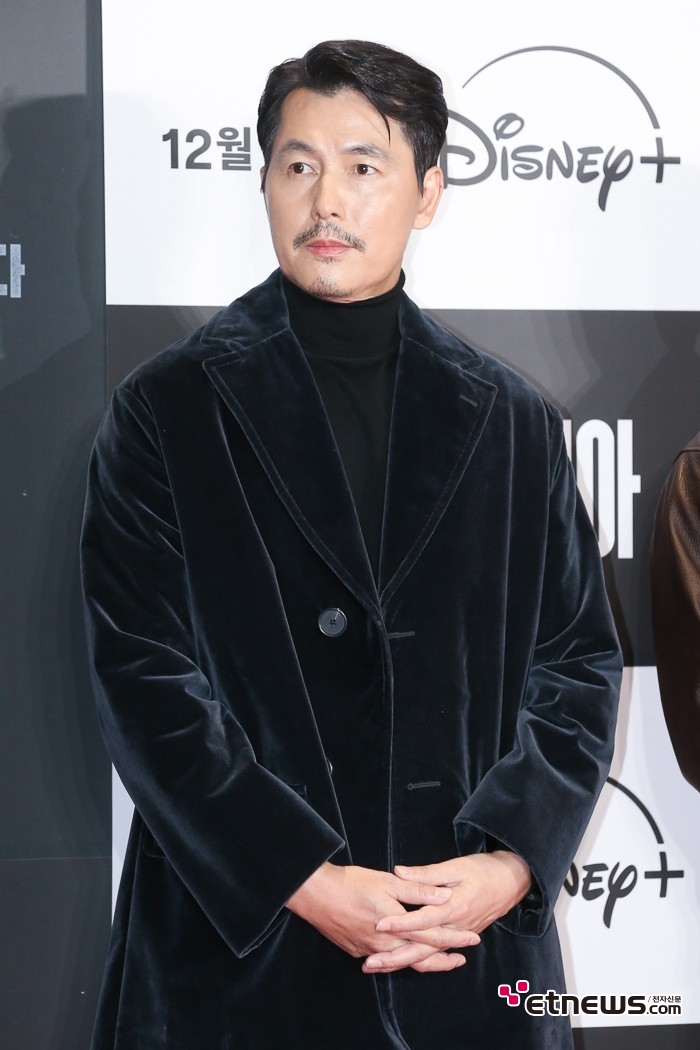 [ET포토] 정우성, '수염이 어울리는 1%'