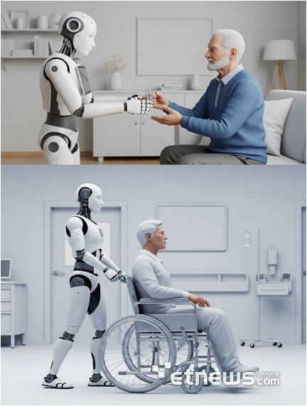 가정·의료 환경 특화 휴머노이드 로봇 예상도