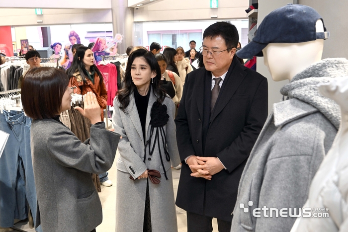 [포토] 코리아 그랜드세일 현장점검하는 이부진 위원장