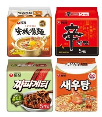 농심 봉지라면