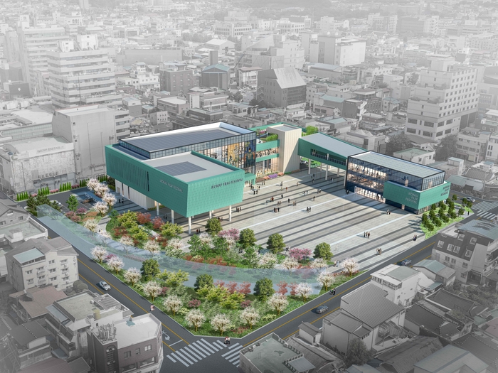 전주 독립영화의 집 조감도.