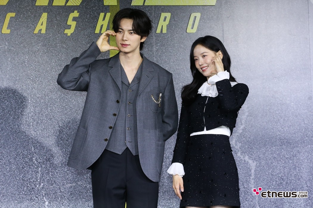 [ET포토] 이채민-강한나, '재벌의 후계자들'