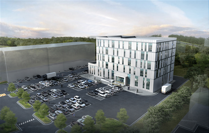 충북테크노파크가 내년 6월 준공을 목표로 추진 중인 '혁신기술 제조창업 공유공장'전경