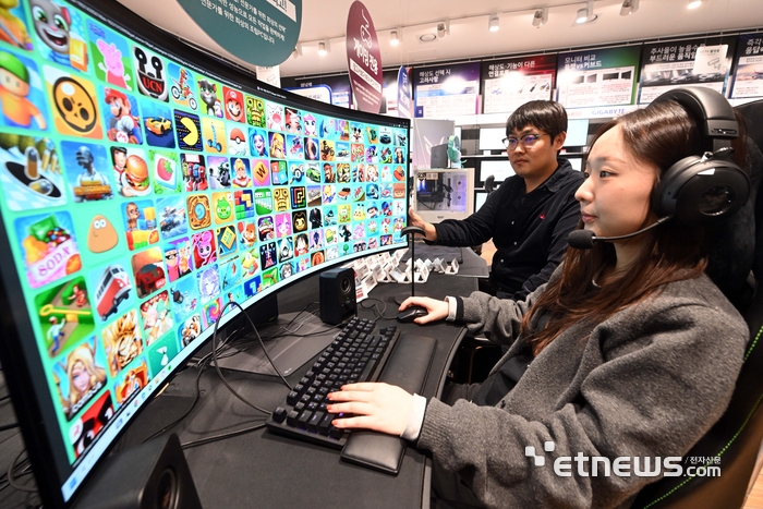 [포토] 연말 연휴 앞두고 게이밍 모니터 관심