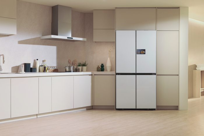 CES 2026에서 공개 예정인 제미나이가 탑재된 삼성전자 냉장고 제품 이미지