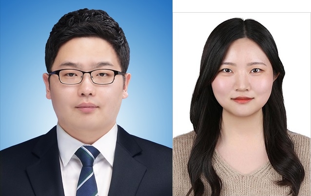 이지훈 경북대 신소재공학과 교수(왼쪽)와 이주현 박사과정생