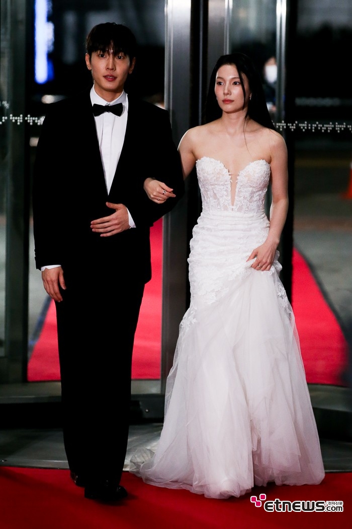 [ET포토] 이창민-한동희, '사마귀 빛낸 연기 커플'