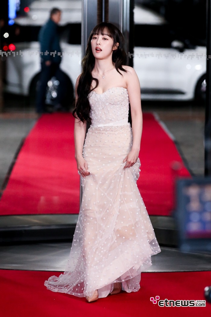 [ET포토] 김보라, '시원하게 드러낸 어깨'