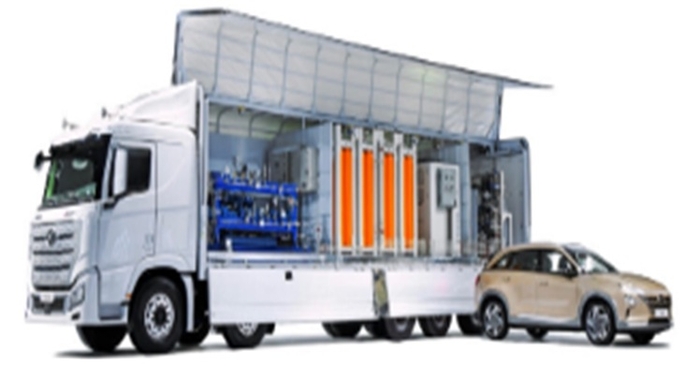 이동식 수소충전소 조감도. 이미지 출처 : 기후에너지환경부