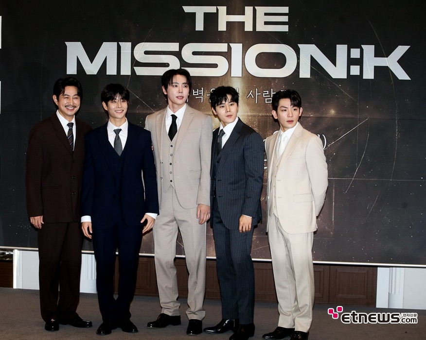 [ET포토] 뮤지컬 콘서트 더 미션 K의 주역들