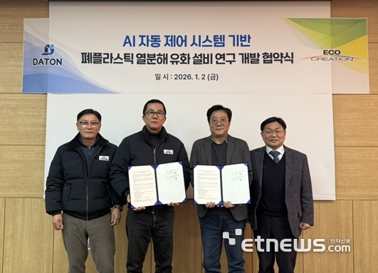 데이톤, 에코크레이션과 AI 분야 업무협약 체결