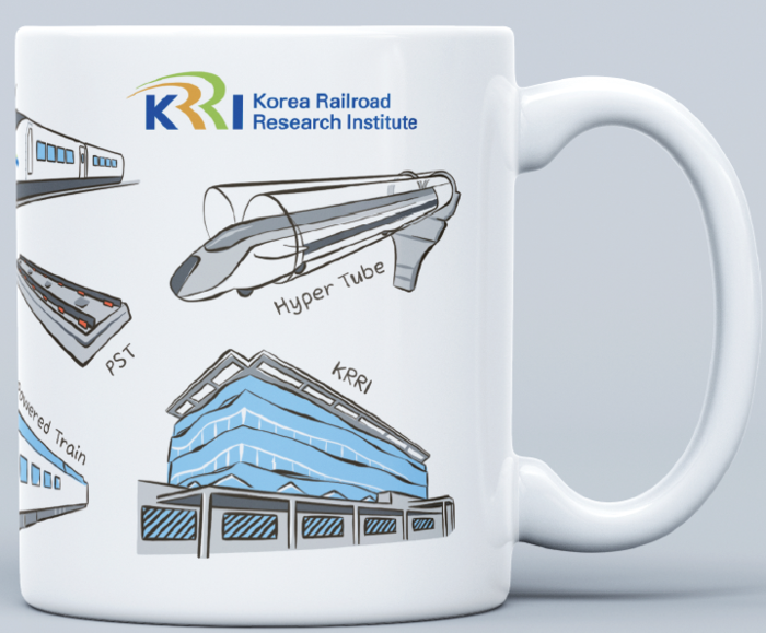 철도연 연구성과 머그컵