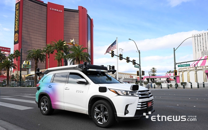 [포토] 아마존 자율주행 로보택시 'ZOOX'
