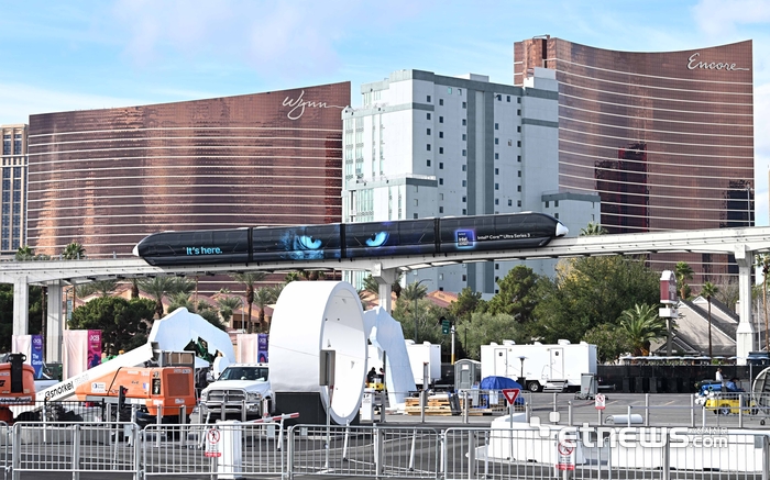 [포토] 외부에 전시장 마련한 삼성전자