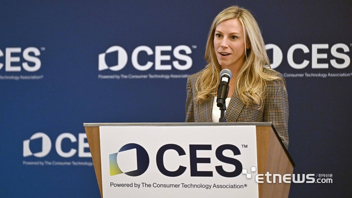 [포토] 킨지 파브리치오 美소비자기술협회 대표, CES2026에서 주목할 점은