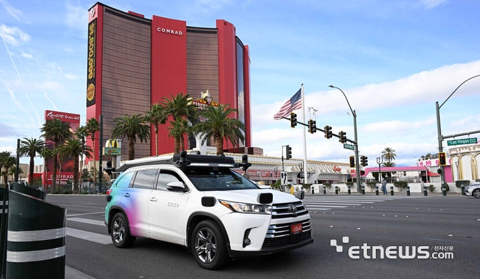 [포토] 아마존 자율주행 로보택시 'ZOOX'