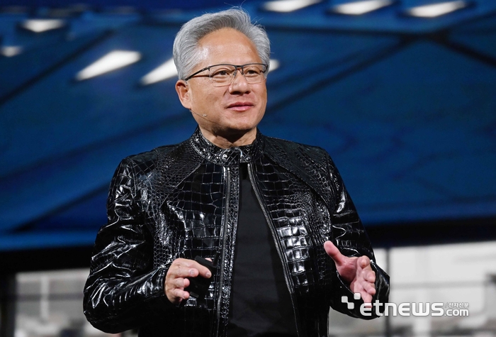 [포토] CES 특별연설하는 젠슨 황