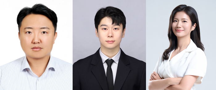 (왼쪽부터) DGIST 임성훈·박대희·목지수 교수