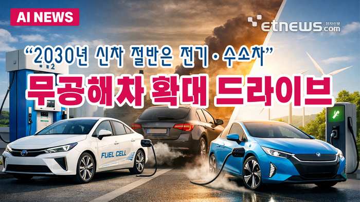 2030년 신차 절반 전기·수소차 의무화