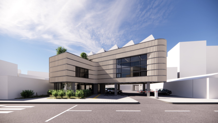 광주광역시에 건립 중인 RE100 메가스테이션