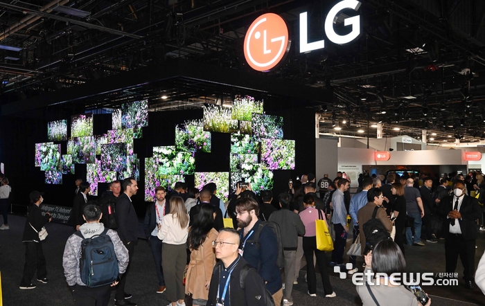 [포토] 북적이는 LG전자 부스
