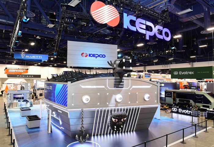 CES 2026 한국전력 전시관. [자료:한국전력]