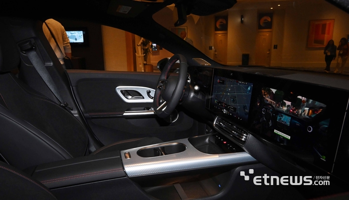 [포토] 엔비디아 알파마요 장착한 벤츠 CLA