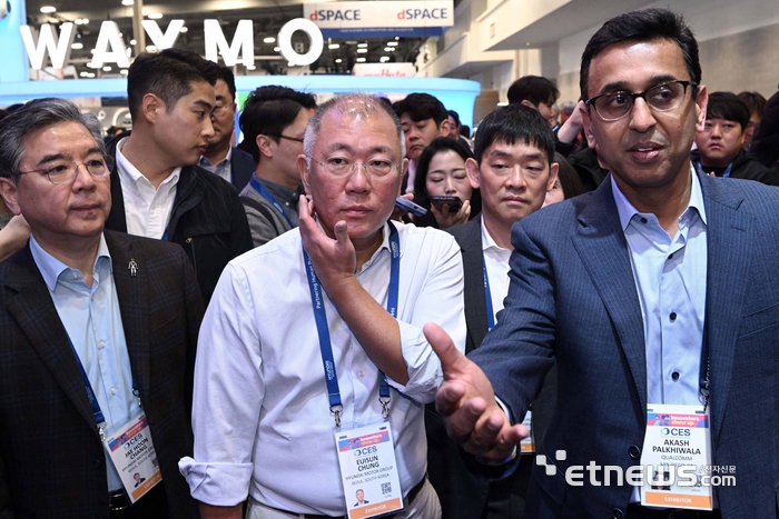 [포토] 퀄컴 찾은 정의선