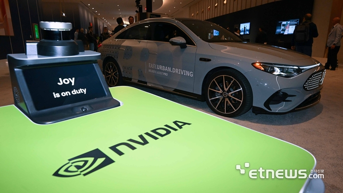 [포토] 엔비디아 알파마요 장착한 벤츠 CLA