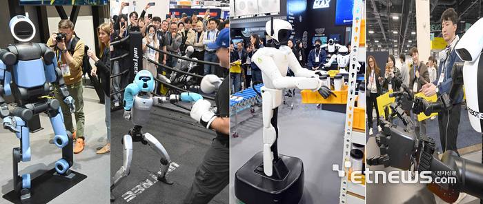 [포토] CES2026, 화두로 떠 오른 피지컬AI로봇 대거 출동