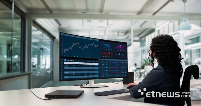 델 테크놀로지스, CES 2026에서 52형 6K 초고화질 '델 울트라샤프' 모니터 신제품 공개