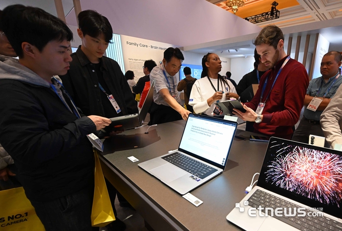 [포토] CES2026 갤럭시 체험하자